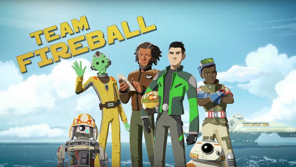 Star Wars Resistance Team Fireball