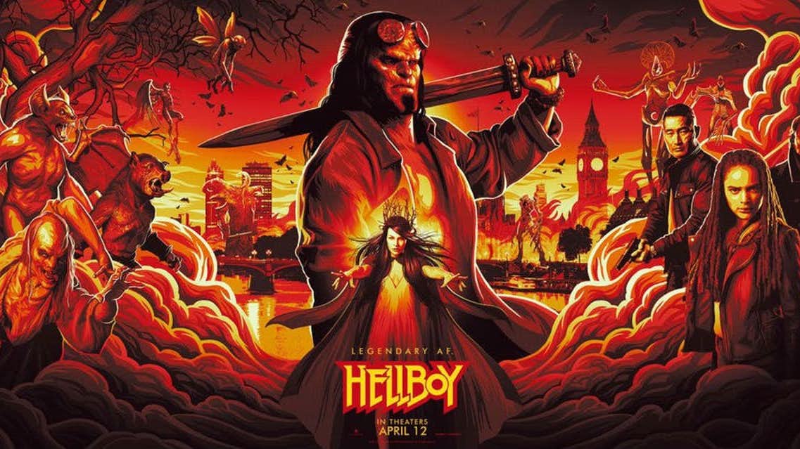 Let’s Hope The Movie Is Exactly Like These Hellboy Posters