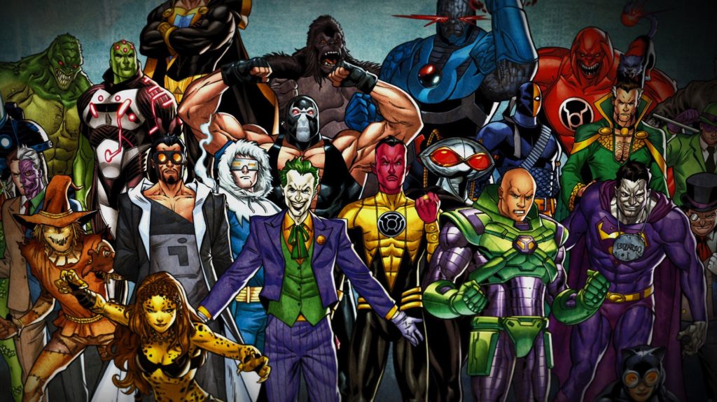 Popular Comic Supervillains 100 Years