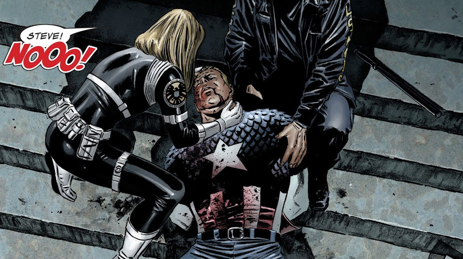 Death of Captain America at Courthouse