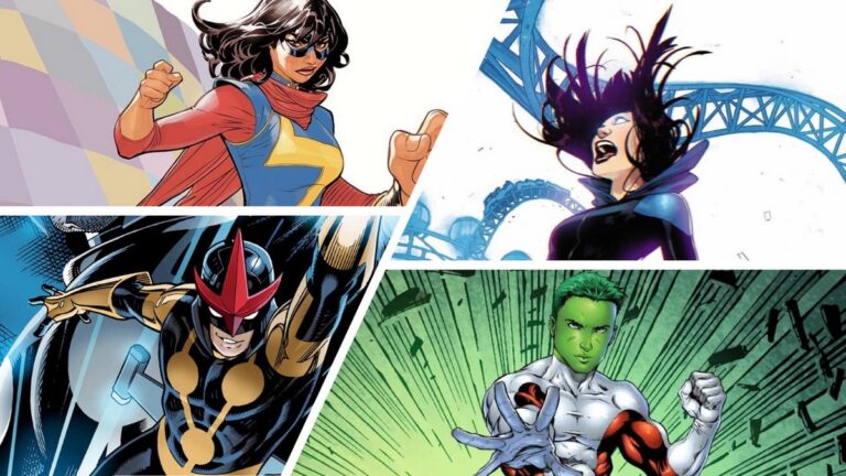 Top 10 Teenage Superheroes (Marvel & DC)