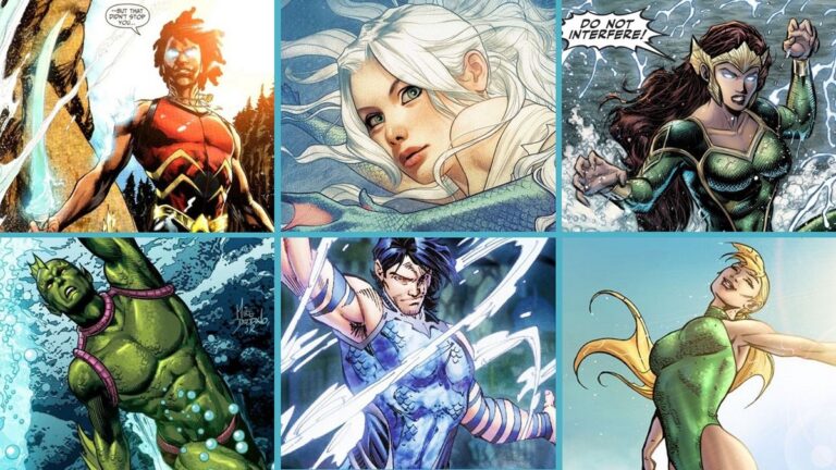 Top 10 Superheroes Who Use Water (Marvel and DC)