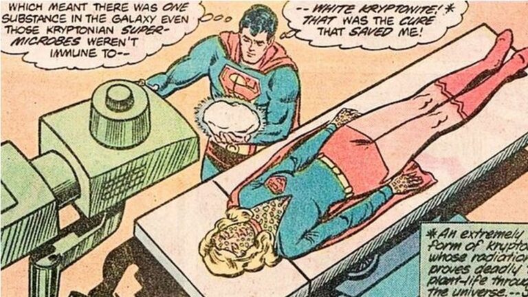 What Does White Kryptonite Do to Superman?