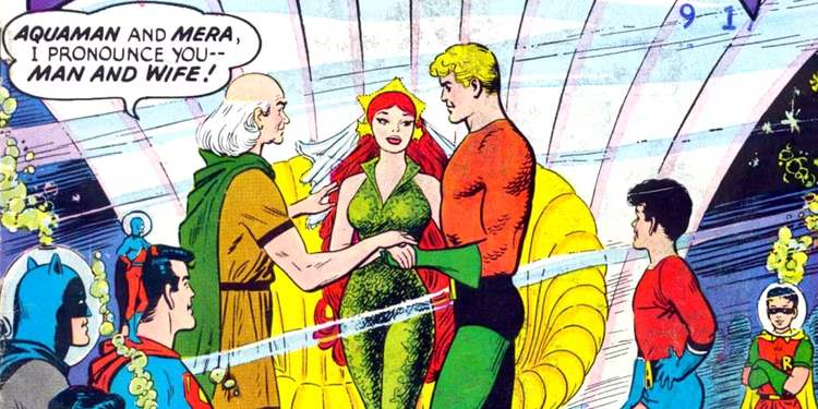 Aquaman and Mera Wedding