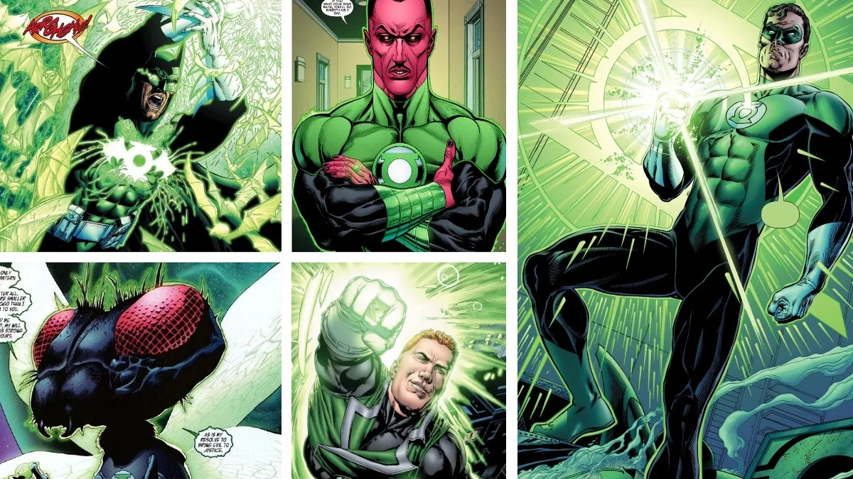 Green Lantern Versions 1