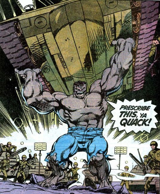 Hulk lifting