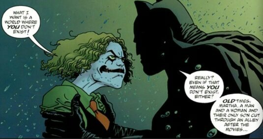 Joker and batman