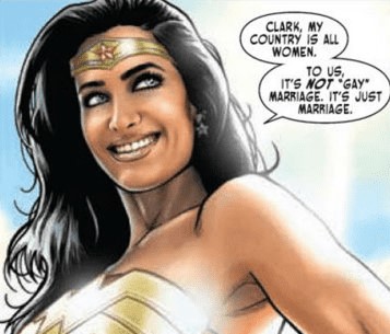 Wonder Woman and Clark 1