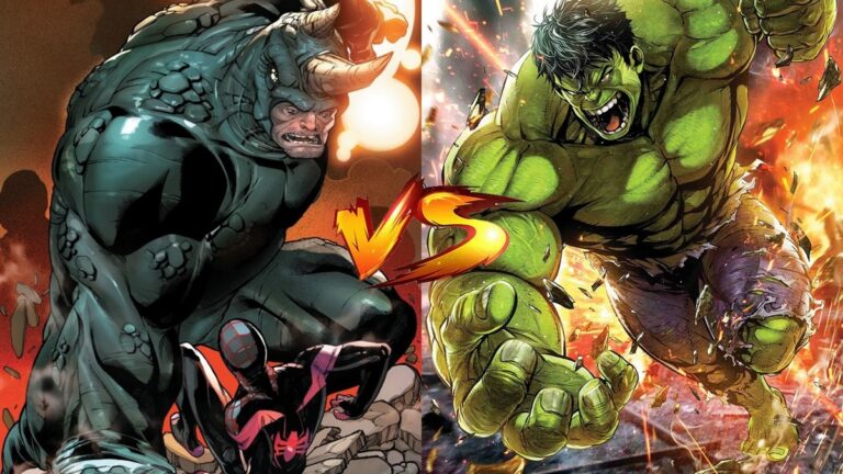 Rhino vs. Hulk: Who Would Win in a Fight?
