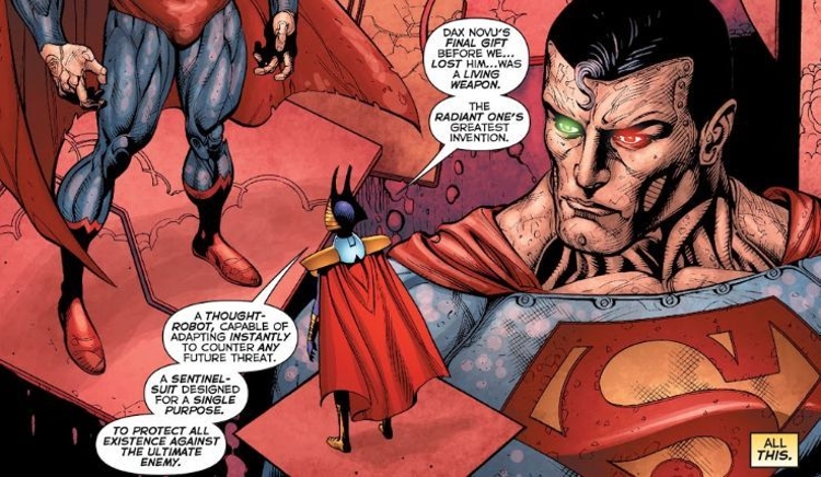 superman cosmic armor