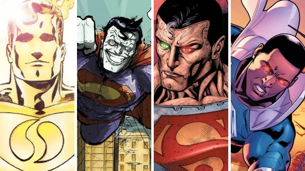 superman versions featured