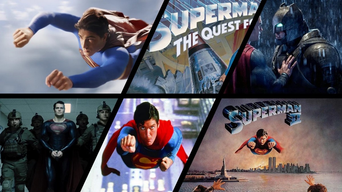 All 10 Movies Featuring Superman in Order