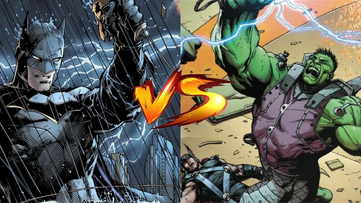 Batman vs. Hulk Can the Bat Defeat the Green Monster