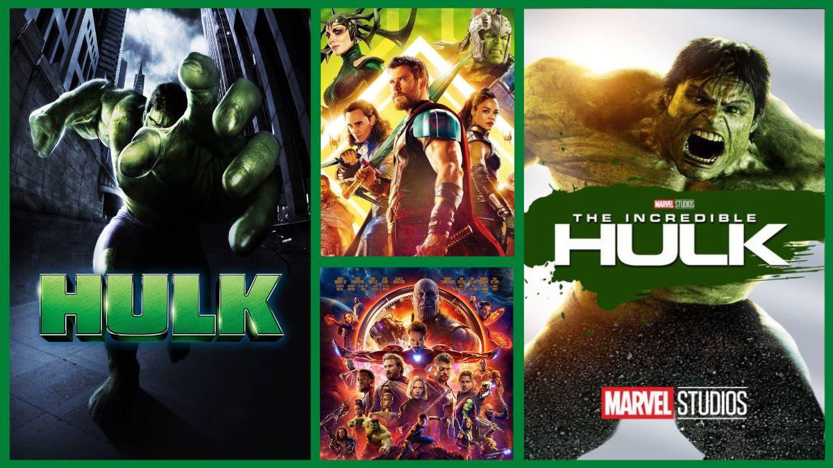 All 7 Hulk Movies & Appearances in Order