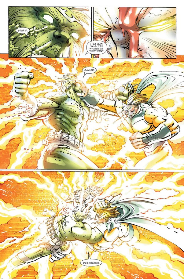 hulk vs sentry fight 1