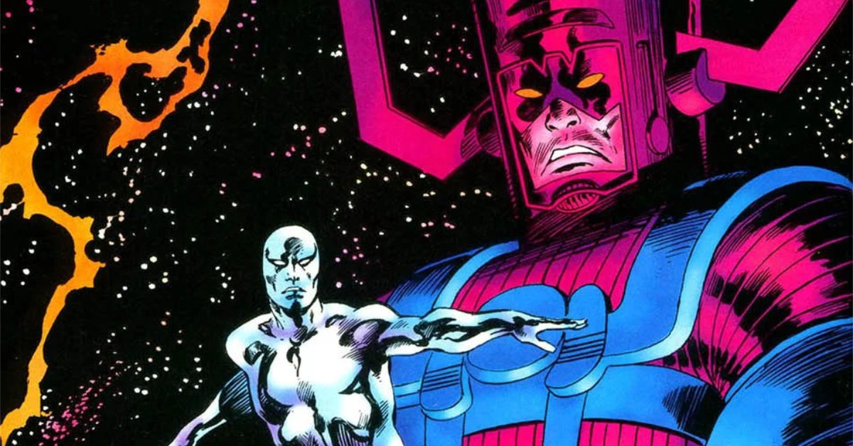 silver surfer and galactus