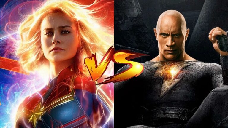 Black Adam (DCEU) vs. Captain Marvel (MCU): Who Would Win in a Fight?