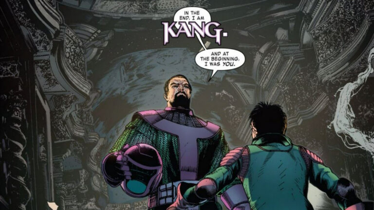 Why Are Kang the Conqueror’s Face and Costume Blue?