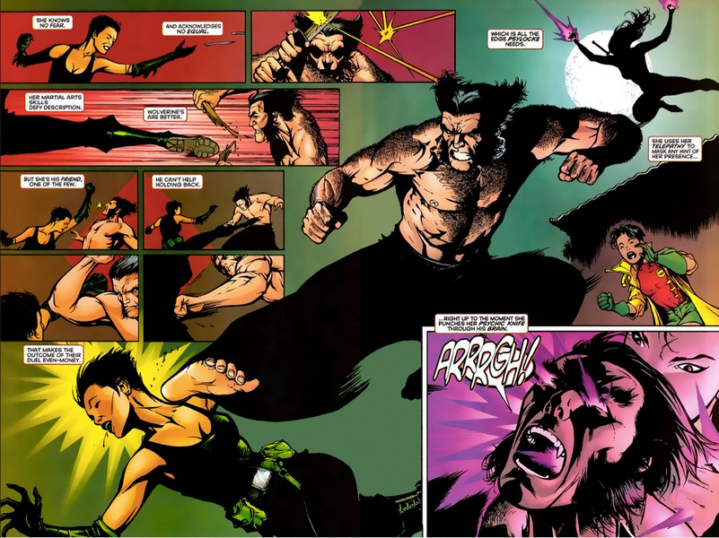 Wolverine combat skills