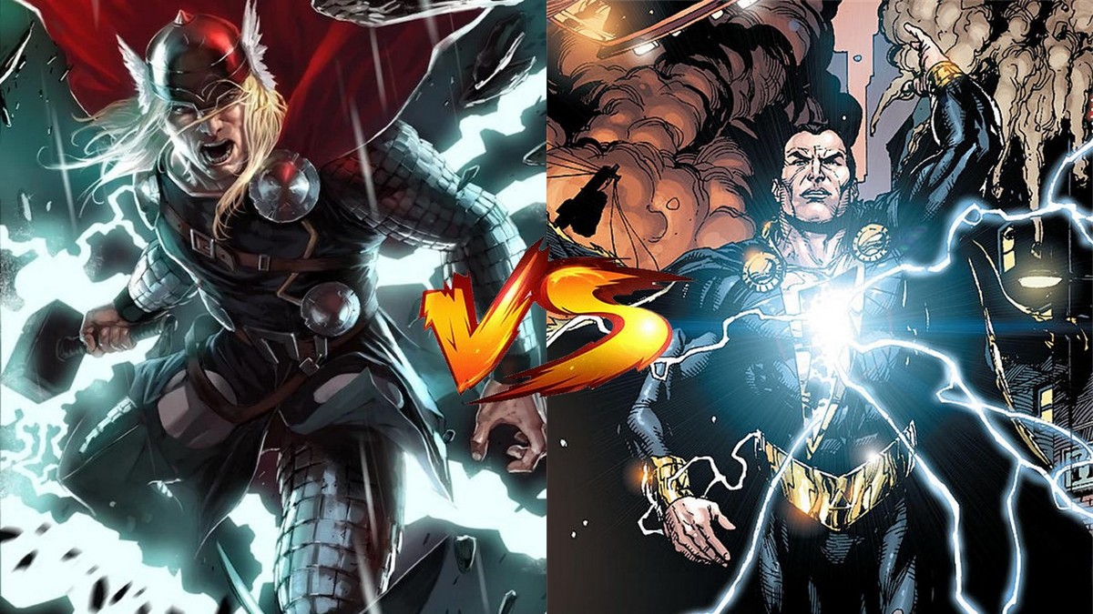Black Adam vs. Thor Who Wins the Fight How