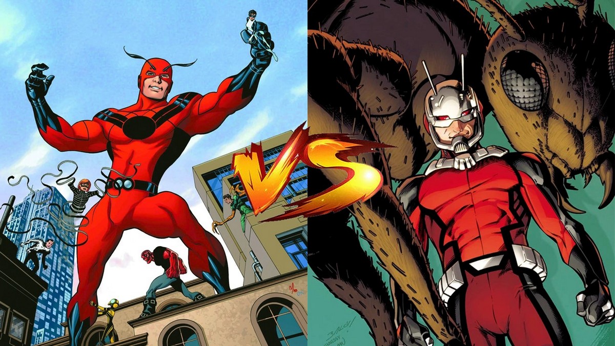 Hank Pym vs. Scott Lang Who Is the Stronger Ant man