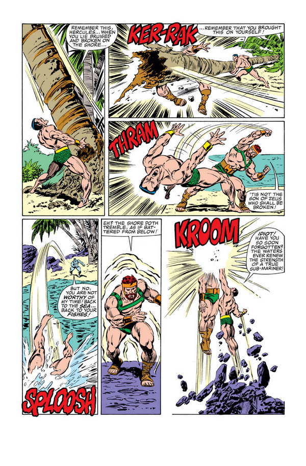 Namor vs. Hercules