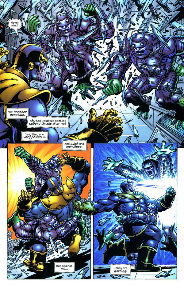 Thanos energy blast