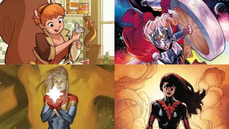 Top 15 Female Superheroes in Marvel (Comics & MCU)