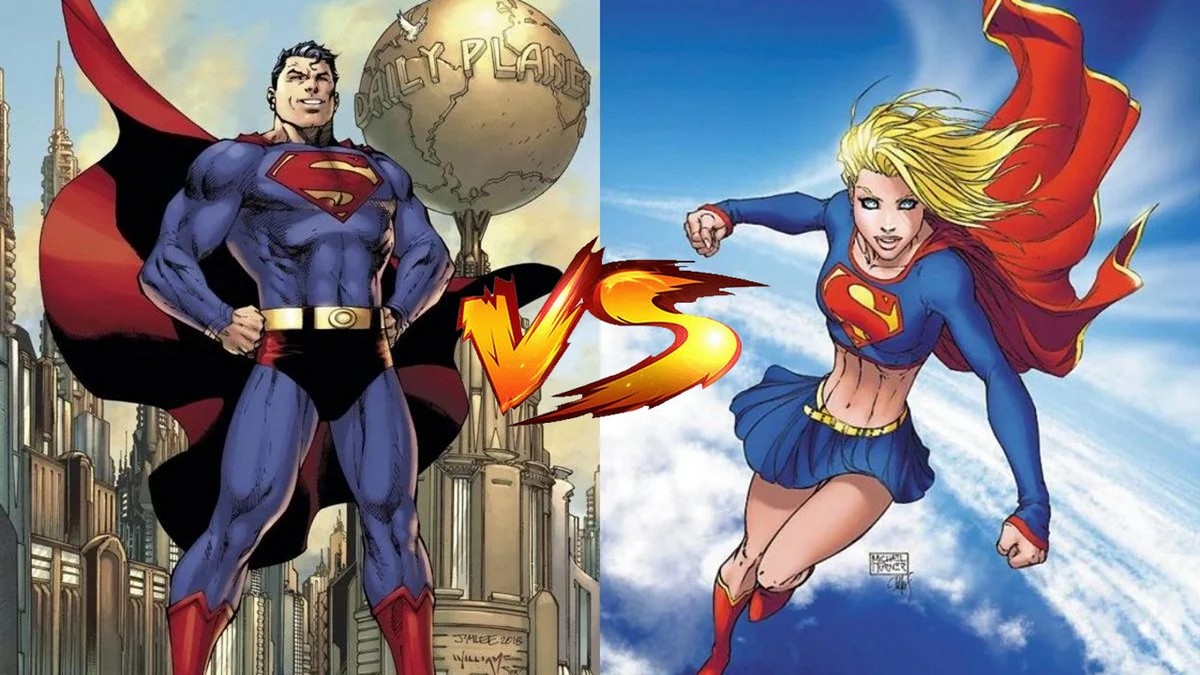 superman vs supergirl 1