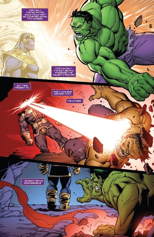thanos hulk thanos infinity finale