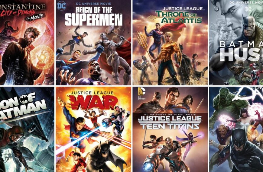 All 16 DC Animated Movies in Order (DCAMU)