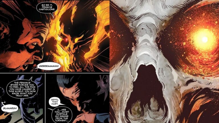 Does Ghost Rider’s Penance Stare Work on the Punisher?