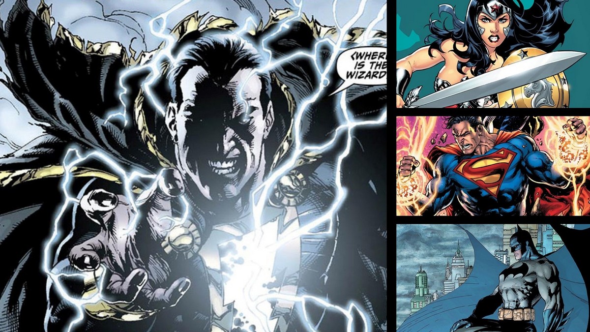 how strong is Black Adam compared to other DC characters 1