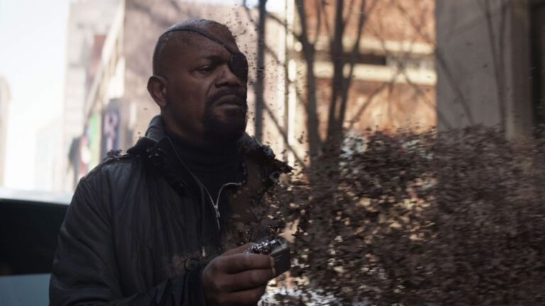 Who Did Nick Fury Signal and Call at the End of ‘Avengers: Infinity War’?