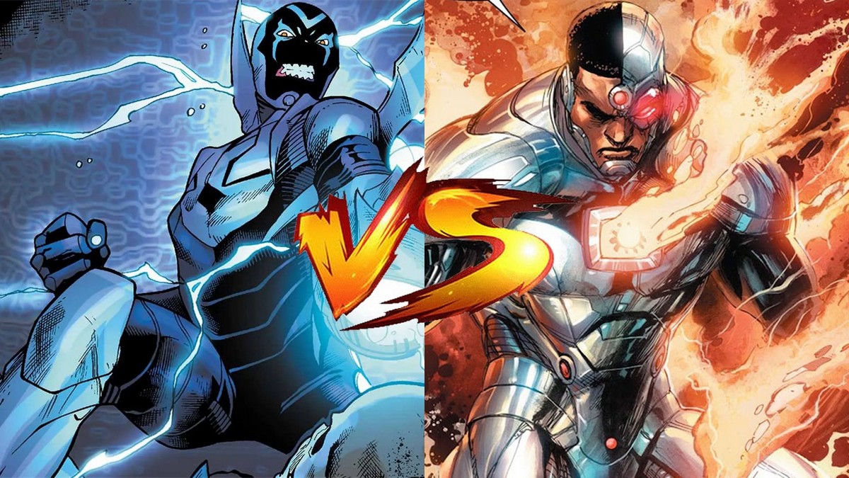 Blue Beetle vs. Cyborg Who Would Win in a Fight