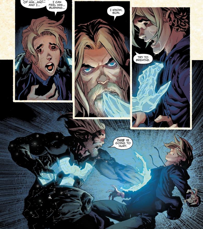 Eddibe Brock separates Dylan and the Symbiote