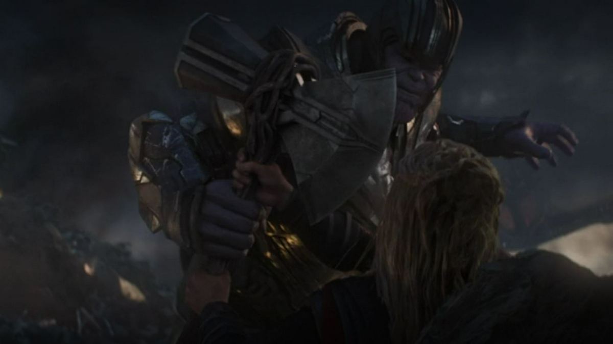 How was Thanos able to lift Stormbreaker