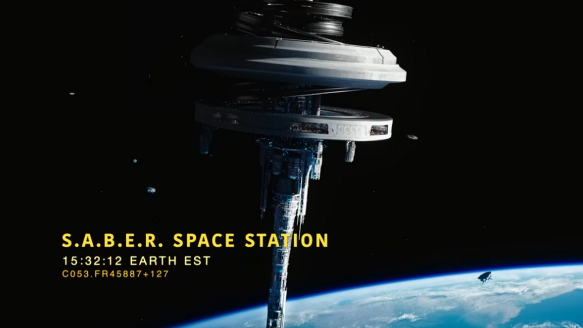 SABER SPACE STATION THE MARVELS TRAILER