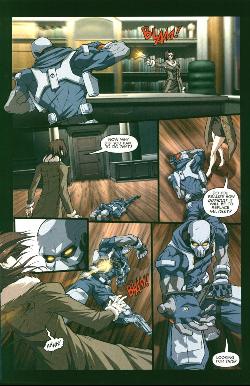 Taskmaster catches a bullet