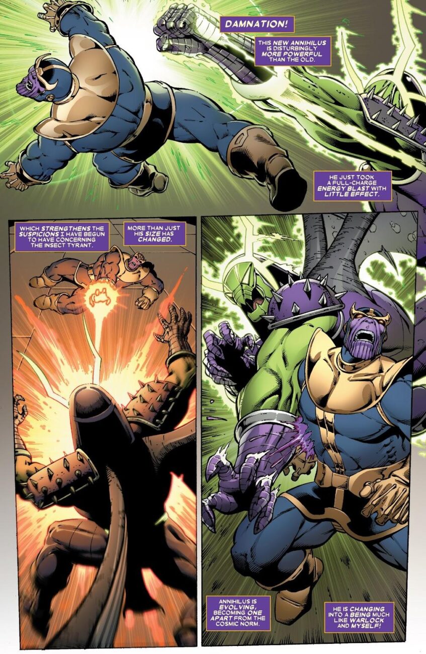 Thanos vs Anihilus