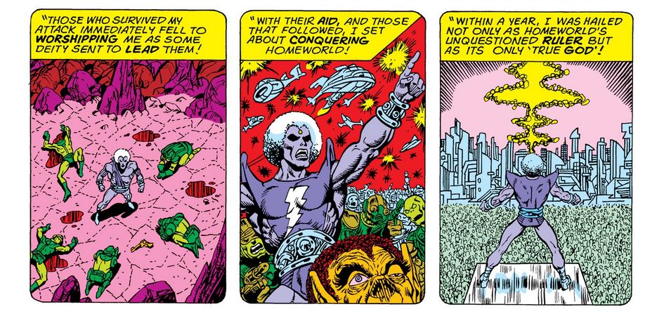 Adam Warlock becomes the leader of Universal church of Truth
