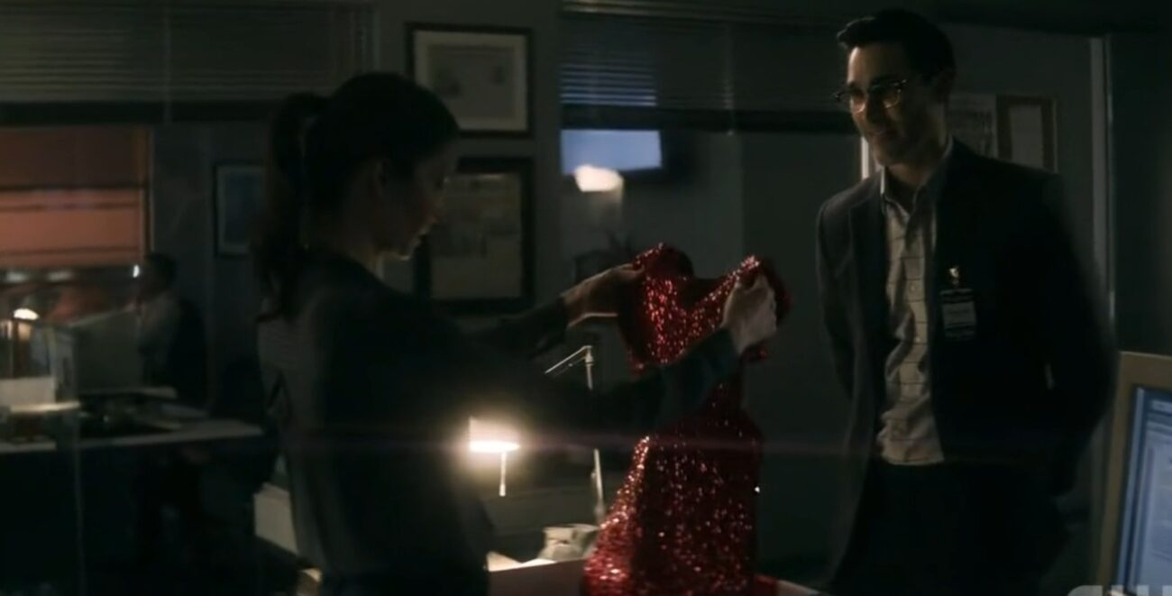 Superman buys the dress for Lois Lane