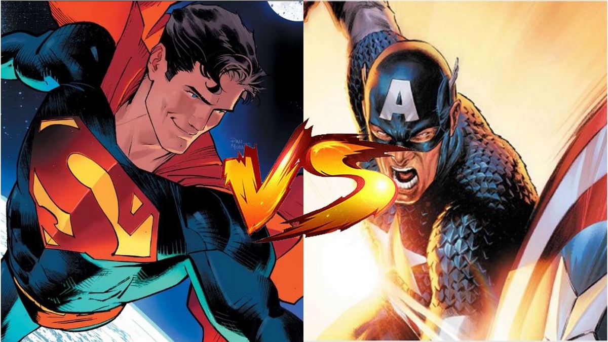 Superman vs Captain America who would win