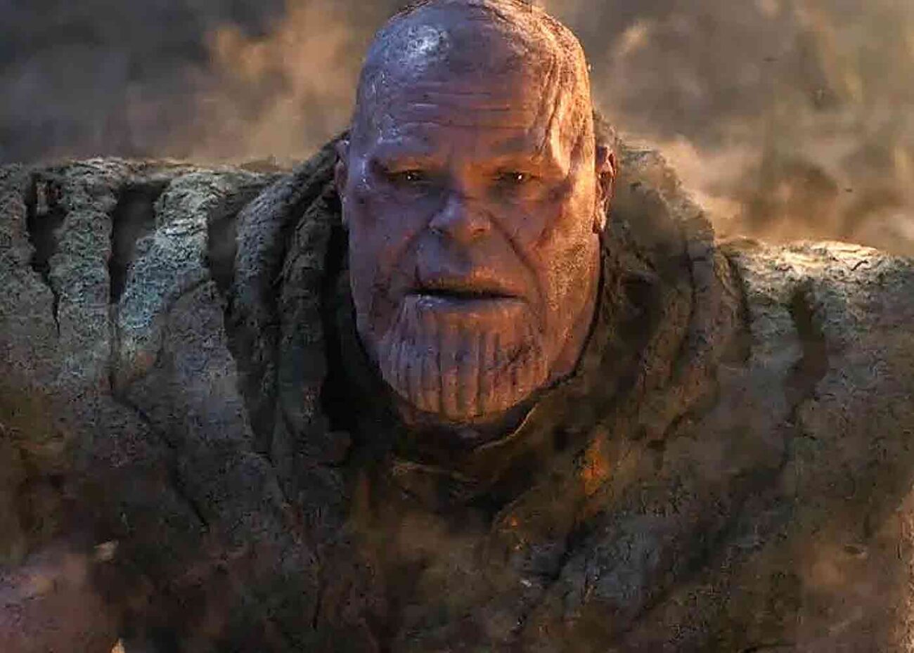 thanos dies for the second time