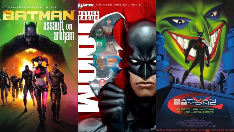 10 Best Animated Batman Movies, Ranked by IMDB Score