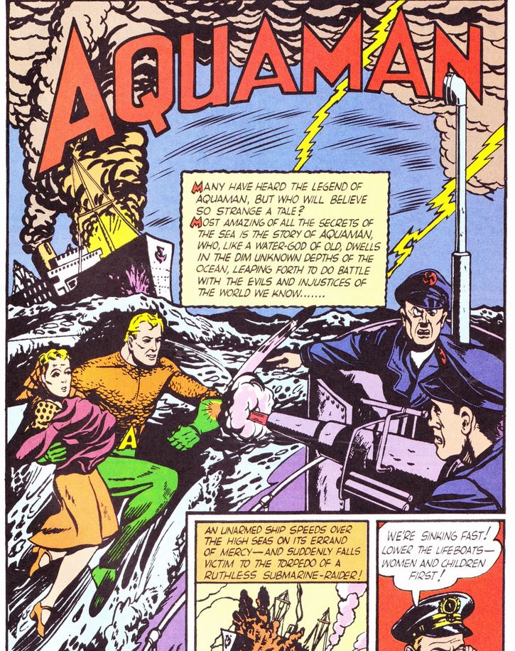 Aquaman first apperance