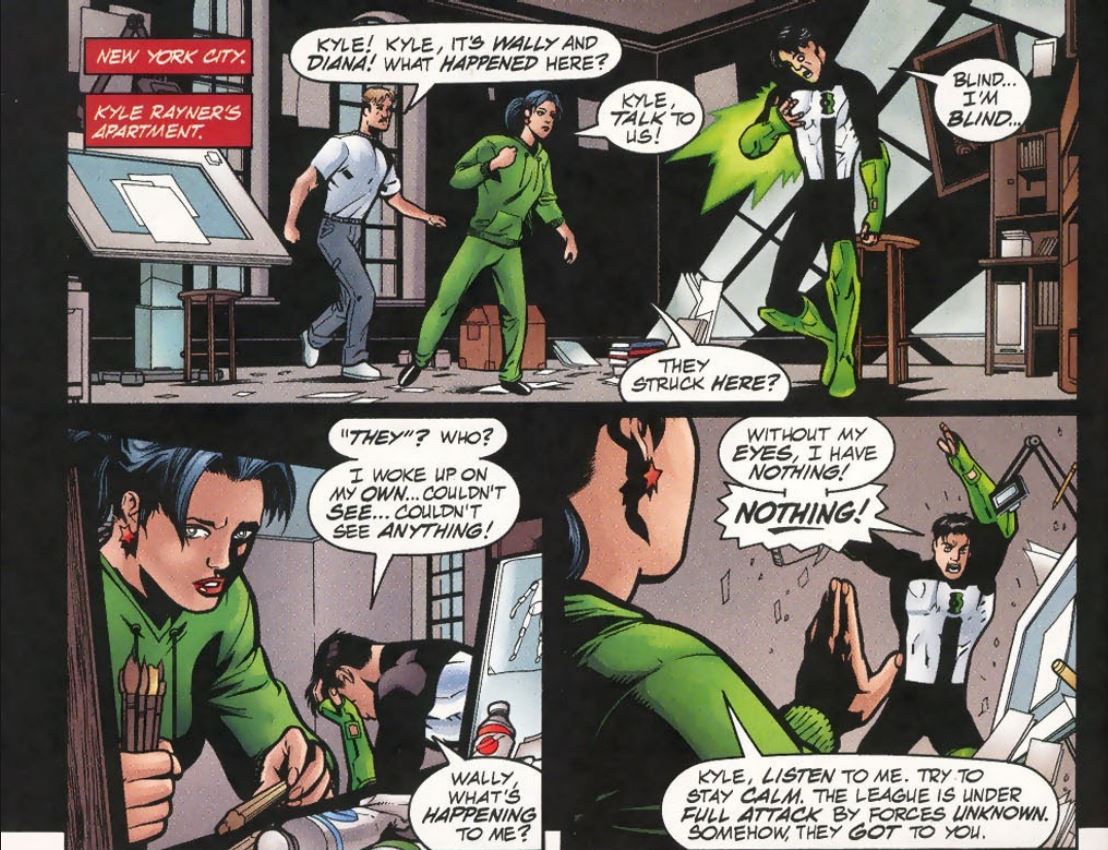 Green Lanter Contigency Plan