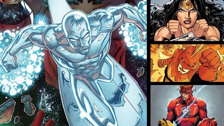 How Fast Is Silver Surfer? & How Does He Compare to Other Marvel & DC Speedsters?
