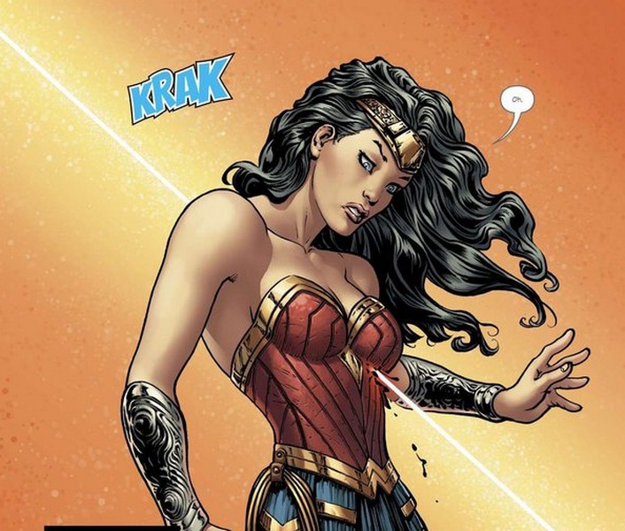 Wonder Woman bullets weakness