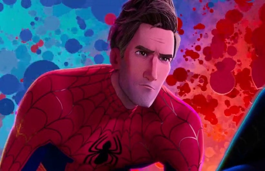 peter b parker into the spider verse